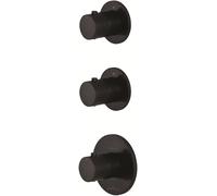 Paffoni Modular Box grifo de bañera y ducha empotrado con termostato negro MDE018NO