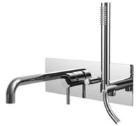 Paffoni Stick grifo de bañera y ducha empotrado cromo SK001CR