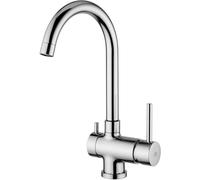 Paffoni Stick grifo de cocina de pie cromo SK184CR