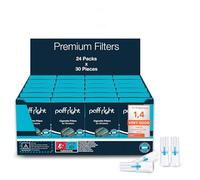 Paffright 720, Boquillas para Cigarrillos, Filtros Tabaco, Boquilla Targard, Boquillas Tabaco de Liar 8mm, Filtro Cigarros y Tabaco, 720 Filtros Anti Nicotina y Alquitran para Regular