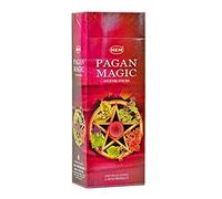 Pagan Magic Box de seis tubos de 20 palos, 120 varillas de incienso total HEM