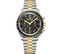 Pagani Design 1701 V3 Moon Reloj de pulsera de cuarzo para hombre Cronógrafo Relojes Japón VK63 Movimiento Reloj deportivo impermeable de acero inoxidable, Pulsera