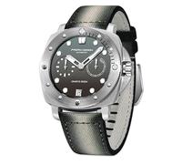 Pagani Design 1767 - Reloj automático para Hombre, Zafiro sintético, Caja de Acero Inoxidable, 20 Bar, Correa de Cuero Impermeable, Reloj Casual para Hombre