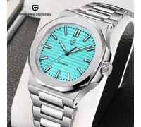 PAGANI DESIGN 2025 nuevos relojes para hombre de lujo Seagull ST6 relojes mecánicos automáticos para hombre zafiro acero inoxidable resistente al agua White
