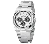 Pagani Design Daytona - Relojes analógicos multifuncionales de cuarzo con cronógrafo, movimiento japonés VK63, acero inoxidable, impermeable, luminoso, para hombre, 1761 Blanco, Deporte