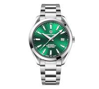 Pagani Design - Reloj automático para Hombre, Cristal de Zafiro, Acero Inoxidable, Resistente al Agua, Reloj Deportivo automático