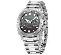 Pagani Design Relojes para Hombre Reloj Mecánico Automático, 200M Resistente al Agua Cristal de Zafiro Reloj de Pulsera, Reloj Deportivo Casual para Hombre con Correa de Nylon (Acero Gris)