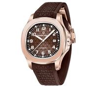 Pagani Design YS031 Reloj Automático de Lujo para Hombre, Correa de FKM Fluorogoma a Cuadros, Cristal de Zafiro, Movimiento Japonés 8215, Caja de Acero Inoxidable Premium Resistente al Agua 100M