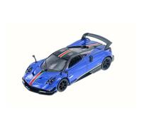 Pagani Huayra BC azul KiNSMART 2016 con calcoman as, modelo de fundici n a presi n de 5"" a escala 1:38
