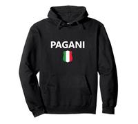 Pagani Italia Bandera Italiana Ciudad Turística Regalo Sudadera con Capucha