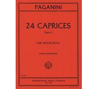PAGANINI - Caprichos Op.1 (24) para Violin (Galamian)