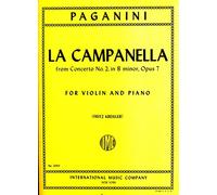 PAGANINI - La Campanella Op.7 para Violin y Piano (Kreisler)