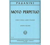 PAGANINI - Moto Perpetuo Op.11 nº 6 para Viola y Piano (Vieland)