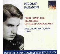 Paganini, N. - Capricci Violin-Premier Recording