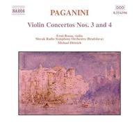 Paganini, N. – Conciertos para violín nº 3 y 4 – NAXOS