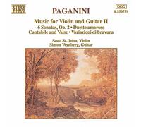 Paganini Niccolo' - Musique pour violon et guitare 2