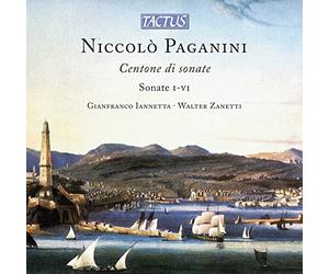 Paganini : Sonates pour violon et guitare. Iannetta, Zanetti.