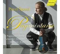 Paganiniana. Œuvres virtuoses pour violon seul. Sporcl.