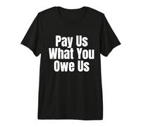 Páganos lo Que Nos debes Baloncesto Femenino Igual salario Justo Camiseta Premium