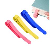 Page Clips Bookmarks - 3pcs Creative Smart Marker Page, Smart Bookmark For Reading | Book Accessories Bookmark Page Marker For Cookbooks, Magazines, Documents, Teachers, Students, Book Lovers