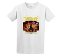 Page Ellen Manowar Metal Warriors Tour Pop Customized Men's Funny T-Shirt 100% Cotton tee Size M