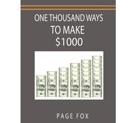 Page Fox Minaker Warren One Thousand Ways to Ma (Tapa blanda) (Importación USA)