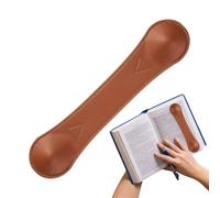 Page Holders For Reading | Effortless PU Leather Books Page Weight Magnetic Easily Maintain Bookmarks | Versatile Book Accessories, Portable Washable Book Opener Holder For Women Men Kids