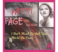 Page - I don't want to set the world on fire