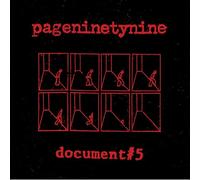 PAGENINETYNINE - DOCUMENT #5 (CLEAR WITH BLACK AND RED SPLATTER) [Vinilo]