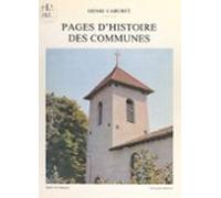 Pages Dhistoire Des Communes (ebook)
