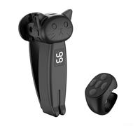 Página de control remoto RF para TURNER para Kindle Paperwhite, control remoto inalámbrico de obturador de cámara, página inalámbrica para Turner (negro)
