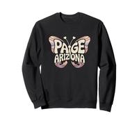 Página Mariposa - Arizona Desierto Ciudad Nombre Palabra Arte Sudadera