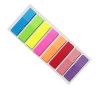 Página Sticky Páginas Tarjetas - Señales De Pegatinas De Colores, Etiquetas De Índices Portátiles | Paquete De Tarjetas Pegatinas Fluorescentes Con Diseño Transparente, Tarjetas Reposicionables Para