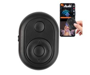 Página Turner remota, Clicker de imagen inalámbrica, Control remoto inalámbrico manos libres para teléfono Obturador remoto para la mayoría de teléfonos inteligentes y tabletas