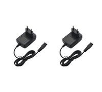 PAGJHRFJG 2X 2.4V 3.6V Cargador Enchufe de la UE Adaptador de Corriente Cargador de Afeitadora EléCtrica para Adultos, NiñOs, Mascotas Tijeras