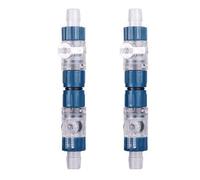 PAGJHRFJG 2X Filtro de Acuario de 20 mm Manguera de Agua Control de Flujo Grifo Doble Conector de Liberación Rápida Filtro de Tanque de Peces Reemplazar Accesorios