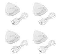 PAGJHRFJG 4X para Cepillo de Dientes Cargador de Repuesto Fuente de Alimentación Soporte de Carga Inductivo Modelo 3757 Cable USB
