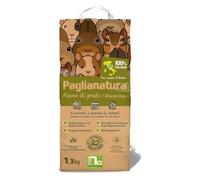 Paglianatura Heno Natural para Conejos y roedores, Paja de 1,3 kg, para una Dieta Sana y Natural