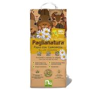 Paglianatura Paja de heno Natural con manzanilla, 1300 g, alimento calmante y Rico en Fibra para Conejos, roedores y Animales pequeños