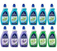 Paglieri Felce Azzurra Pavimenti ClassicoFreschezza-Lavanda - Pack de 12 unidades de limpiador de suelos para múltiples superficies 1L