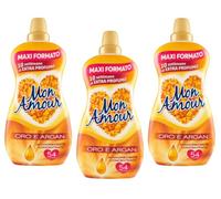 Paglieri Mon Amour Amour Concentrato Oro e Argan Suavizante Líquido Concentrado Oro e Argán, 54 lavados, 1350 ml