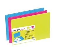 PAGNA 21010-00 - Juego de portadocumentos (polipropileno, 3 unidades)