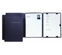 30 Carpeta de Solicitud Trabajo PAGNA Tipo Select / 3-teilig Con Carril en Negro