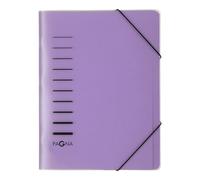 PAGNA 40056-10 - Carpeta archivadora (6 compartimentos), color morado