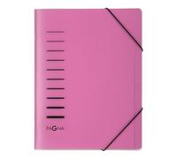 PAGNA 40056-34 - Carpeta archivadora (6 compartimentos), color rosa oscuro