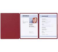 PAGNA Bewerbungsmappe "Supreme", DIN A4, rot