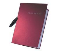 PAGNA Bewerbungsmappe "Swing", DIN A4, aus Karton, rot