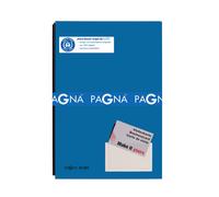 Pagna carpeta firma 20 piezas con tapa de color, elástica vuelta Azul,Gris