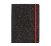 Pagna - Cuaderno (A5, 192 páginas cuadriculadas), color negro