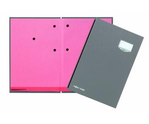 Pagna Eco - Carpetas de firmas, 20 unidades, color gris